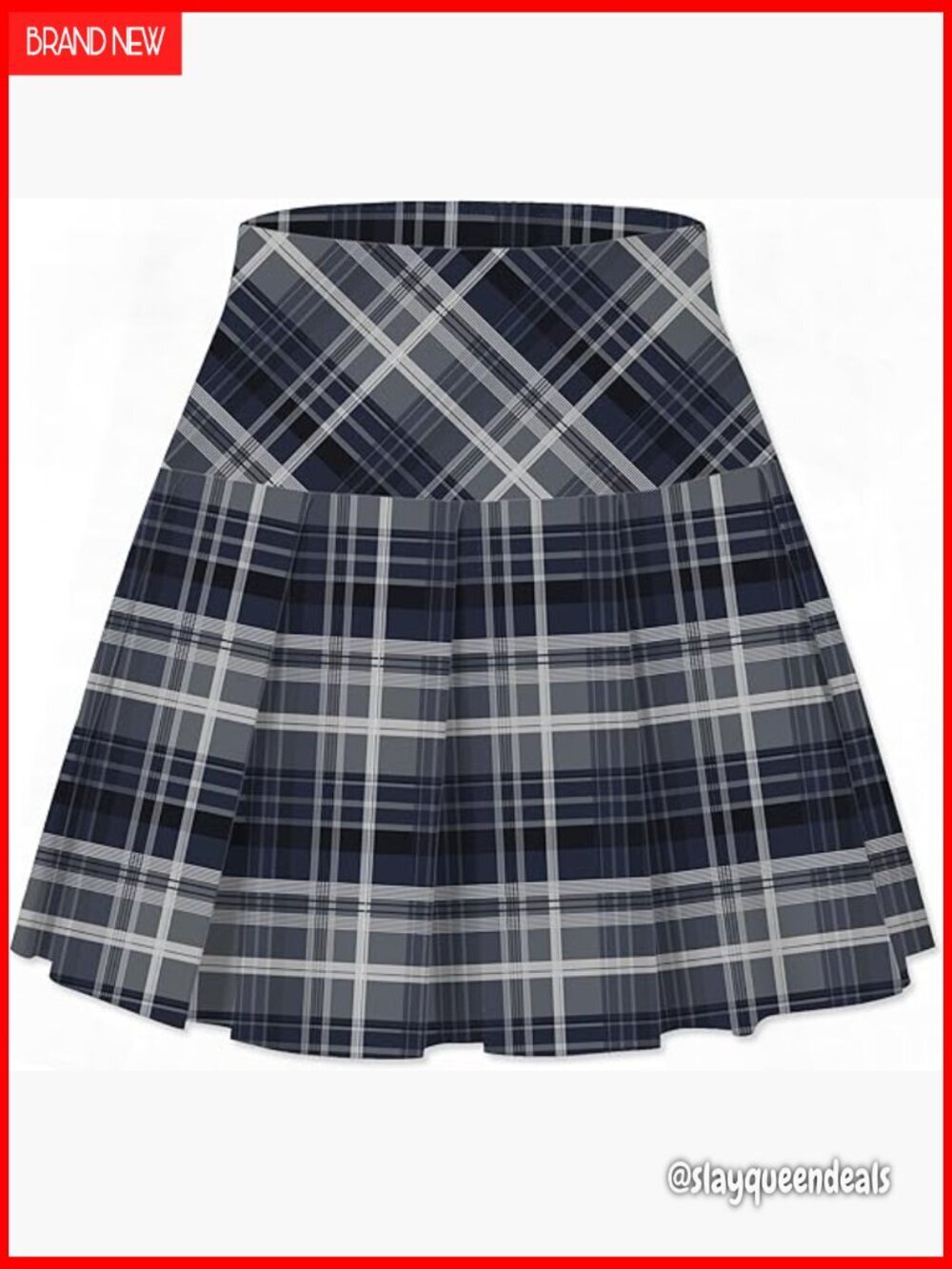 Pleated Athletic Skort with Pockets High Waisted Workout Shorts